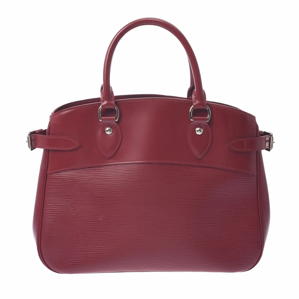 LOUIS VUITTON Epi Passy Ruby Red Leather Handbag